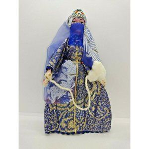 Vintage Covered Women Dress Maker Craft handmade doll india pakistan